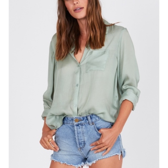 Amuse Society Tops - Amuse Society button up top